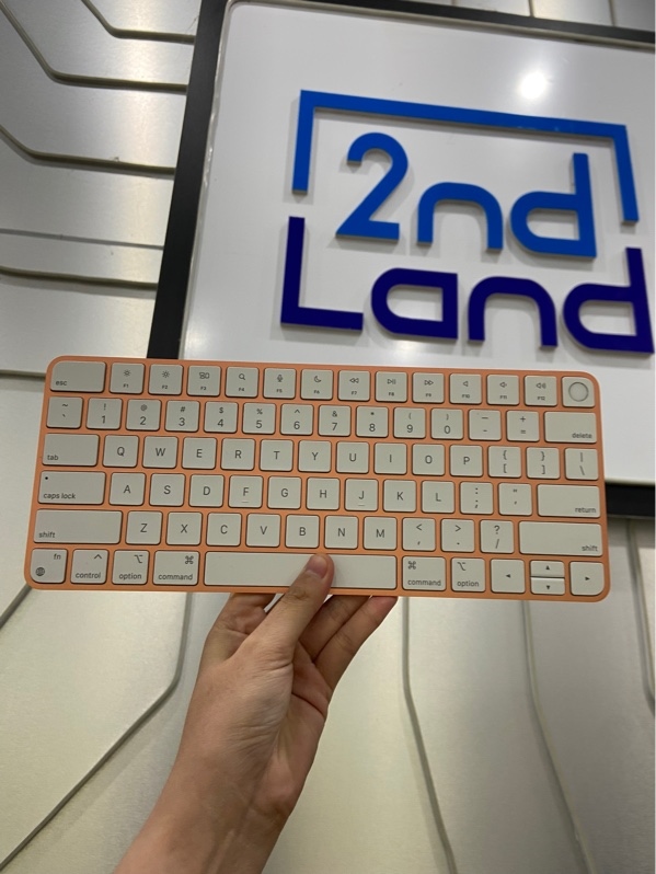 Bàn phím Magic Keyboard - Model A2449 - Mã có Touch ID - Màu vàng hồng - Ngoại hình: 97% - Body