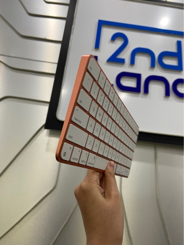 Bàn phím Magic Keyboard - Model A2449 - Mã có Touch ID - Màu vàng hồng - Ngoại hình: 97% - Body
