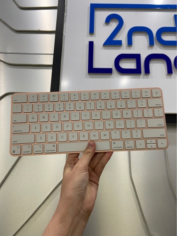 Bàn phím Magic Keyboard - Model A2450 - Màu hồng - Ngoại hình: 97% - Body