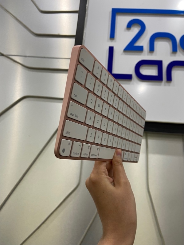 Bàn phím Magic Keyboard - Model A2450 - Màu hồng - Ngoại hình: 97% - Body