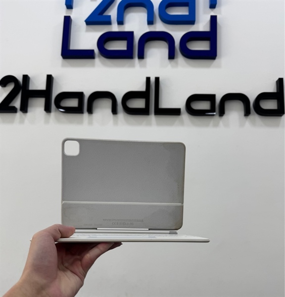 Bàn phím Magic Keyboard + Trackpad for iPad Pro 11 inch - Model : A2261 - Màu trắng - Ngoại hình 97% - Ố theo thời gian sử dụng - Body 1