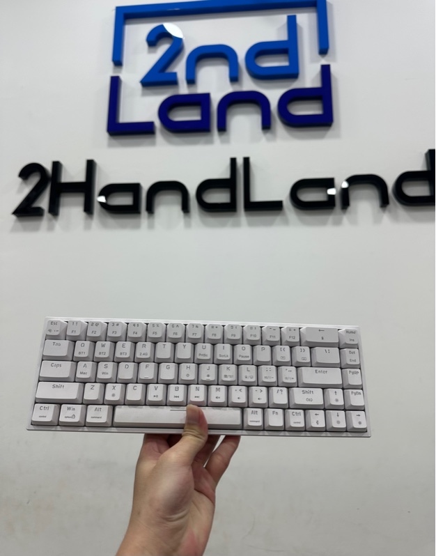 Bàn phím Marvo x ColorReco KB-C068 - 3 mode - Màu trắng - Ngoại hình 97% - Kèm receiver