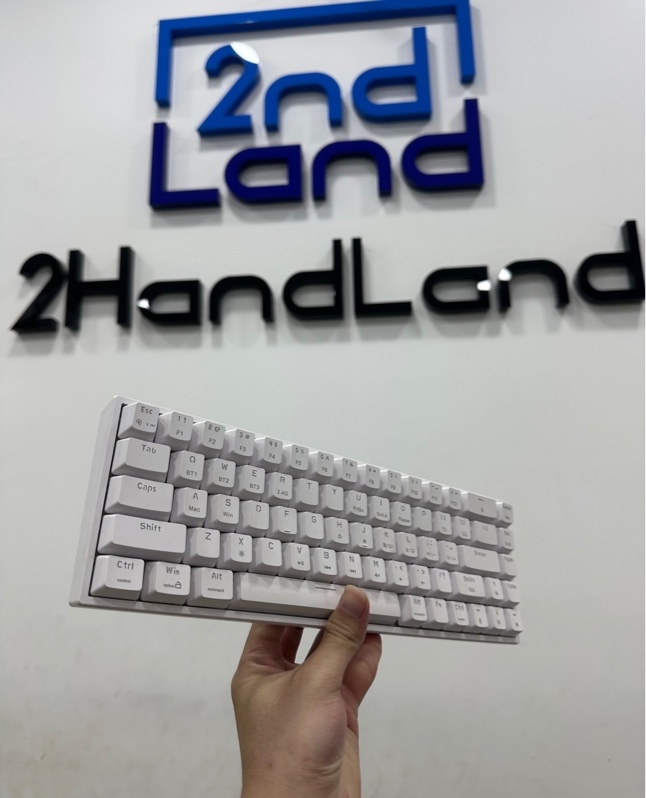 Bàn phím Marvo x ColorReco KB-C068 - 3 mode - Màu trắng - Ngoại hình 97% - Kèm receiver