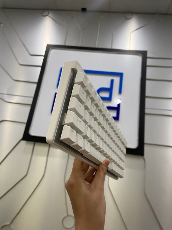 Bàn phím Mchose Ace 68 Air - Ice Blue Switch - 1 mode USB-C - Màu trắng - Ngoại hình: 98% - FullBox