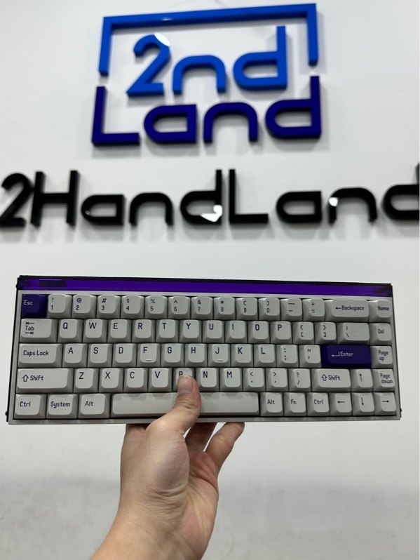 Bàn phím MelGeek MADE68 Pro - 1 mode dây - Màu tím - Ngoại hình 97% - Body