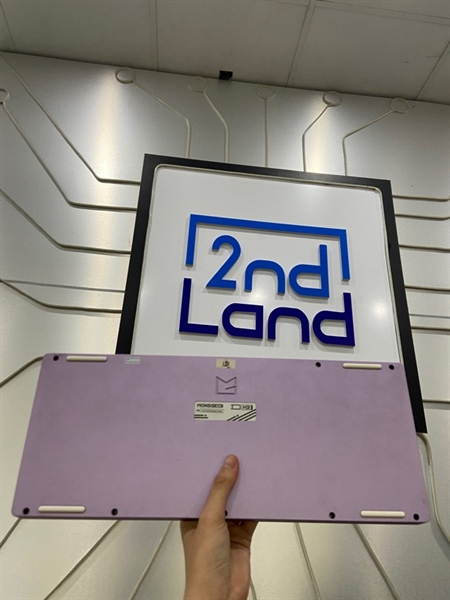 Bàn phím Monsgeek M3 Build Full Nhôm - Switch màu kem - Màu tím - Ngoại hình: 97% - FullBox 2