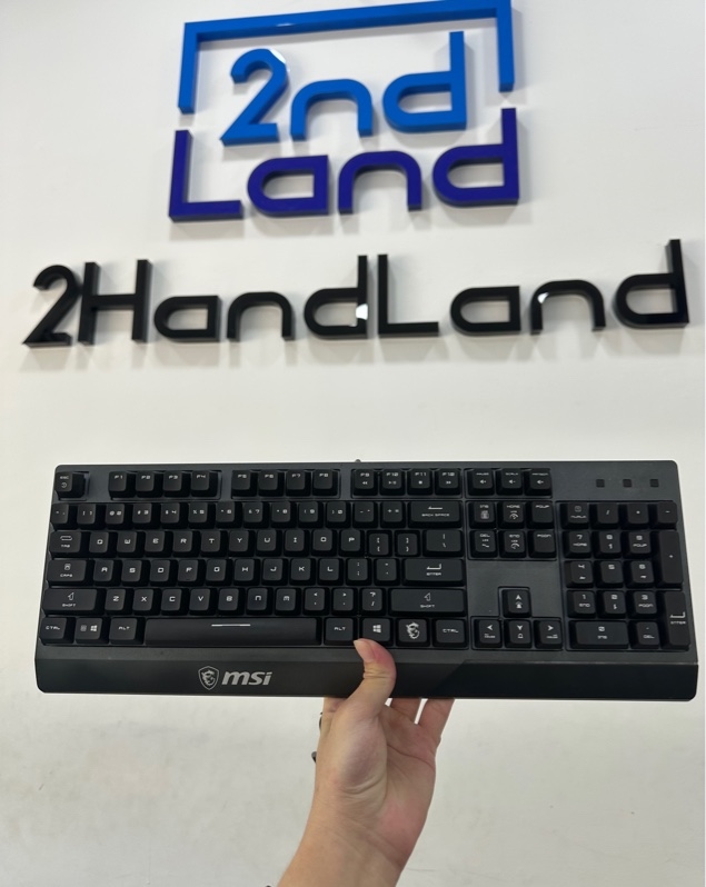 Bàn phím MSI Vigor GK30 - 1 mode : Dây - Màu đen - Ngoại hình 97% - Body