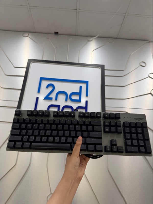 Bàn phím Newmen GM369R - 1 Mode dây - Màu đen - Ngoại hình: 97% - Liệt 1 số nút - Body