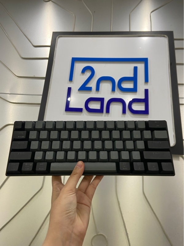 Bàn phím Newmen GM610 - 3 mode : 2.4/dây/bluetooth - RGB - Switch red - Màu đen - Ngoại hình: 98% - Mất 2.4 - Kèm Box