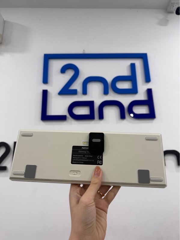 Bàn phím Newmen GM610 - RGB - Hotswap - Màu be - Ngoại hình 98% - Switch thay nhiều - FullBox