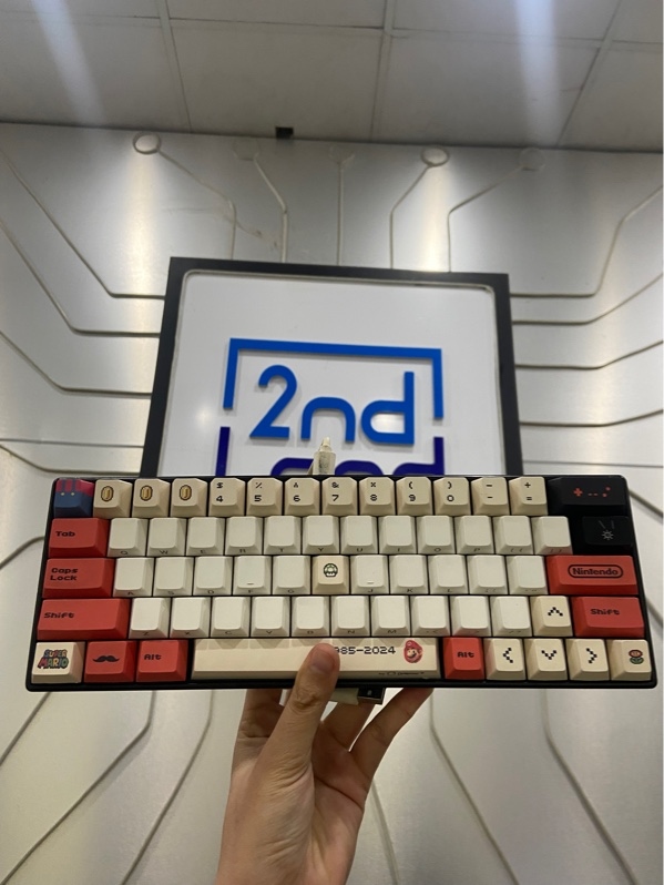 Bàn Phím No Name Model ZA646 - 1 mode dây - Đã thay Key Caps - Màu đen - Ngoại hình: 97% - Xước thân - Body