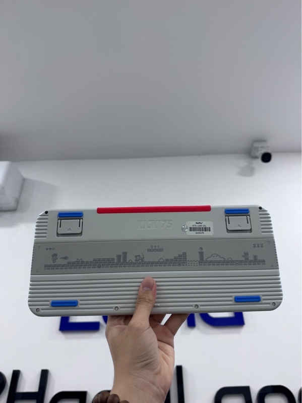 Bàn phím Nuphy Kick 75 K75-low - 3 mode - Màu trắng - Ngoại hình 98% - Fullbox