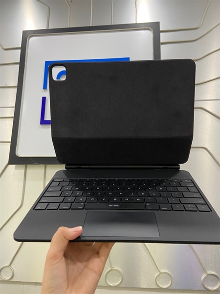 Bàn phím ốp lưng Wiwu MK002 Magic Keyboard ( cho ipad 13 inch ) - Màu đen - Ngoại hình: 98% - Body 1