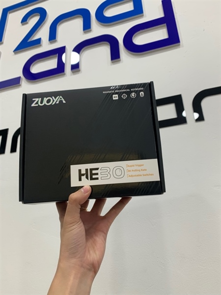 Bàn phím Rapid Triggen Zuoya HE30 - Màu đen - Ngoại hình: 98% - Fullbox 3