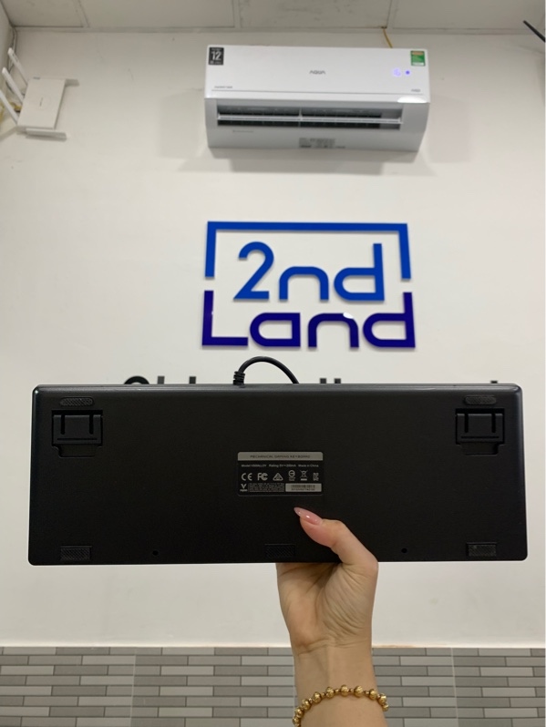 Bàn phím Rapoo V500 - Màu đen - Ngoại hình: 97% - Box