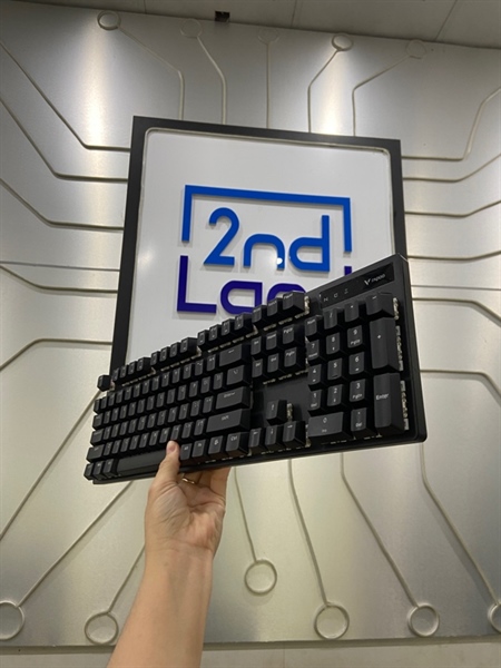 Bàn phím Rapoo V500 Pro - Red Switch - 1 mode 2.4G - Màu đen - Ngoại hình: 98% - FullBox 2