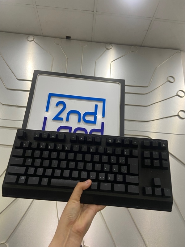 Bàn Phím Razer Black Widow V3 Tenkeyless - 1 mode dây - Màu đen - Ngoại hình: 98% - Led RGB,Vài nút led yếu - Body