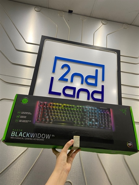 Bàn phím Razer Black Widow V4 - Màu đen - Ngoại hình: 98% - FullBox 2