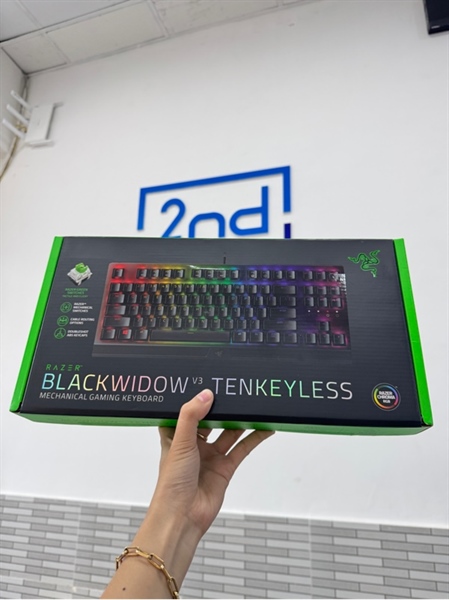 Bàn phím Razer Black Window V3 Tenkey Less - Màu đen - Ngoại hình 98% - Body