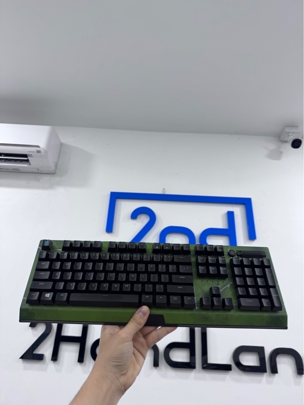 Bàn phím Razer Blackwidow V3- HALO Infinite Edition - 1 mode - Ngoại hình 98% - Màu xanh - Kèm box