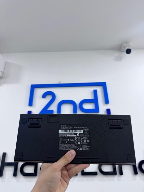 Bàn phím Razer blackwidow V3 mini Hyperspeed phantom edition - 3 mode - Màu đen - Ngoại hình 98% - Kèm box, dây usb-c