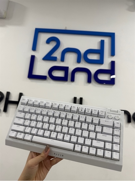 Bàn phím Razer Blackwidow V4 75% White Edition - Màu trắng - Ngoại hình 98% - FullBox 2
