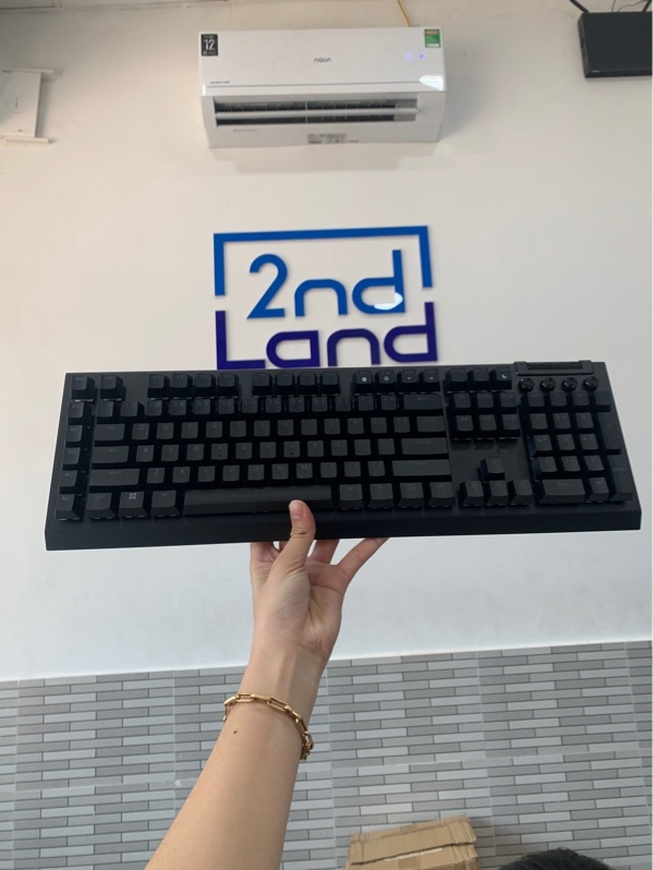 Bàn phím Razer BlackWidow v4 - Màu đen - Ngoại hình: 98% - Fullbox