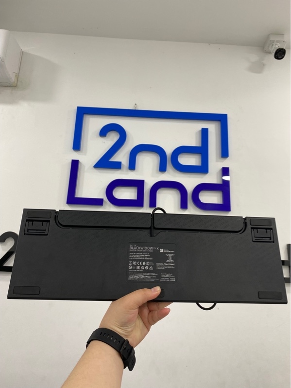 Bàn phím Razer BlackWidow V4 X (model RZ03-0470) - 1 mode dây - Màu đen - Ngoại hình 98% - Kèm box