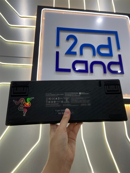 Bàn phím Razer Huntsman V3 Pro Mini - 1 Mode dây - Analog optical switch gen 2 - Led rgb - Màu đen - Ngoại hình: 98% - FullBox 2