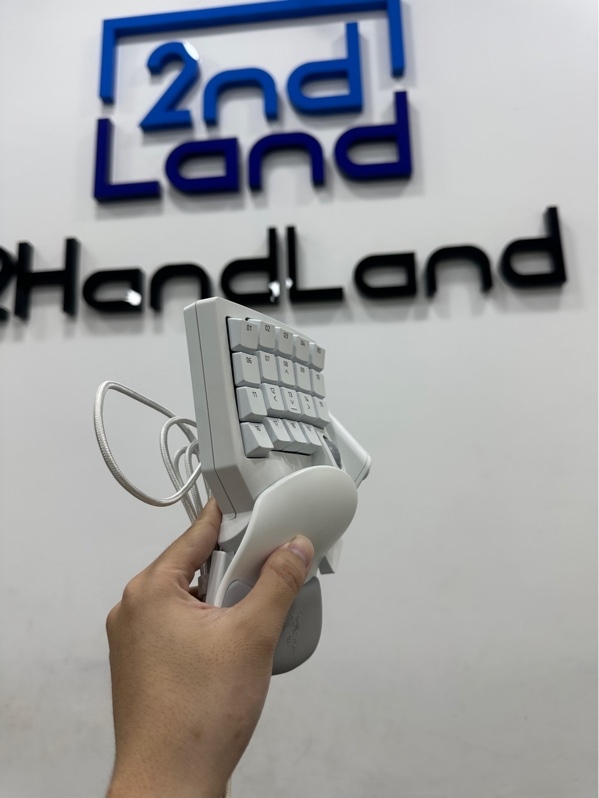 Bàn phím Razer Tartarus Pro - 1 mode dây - Màu trắng - Ngoại hình 97% - Fullbox