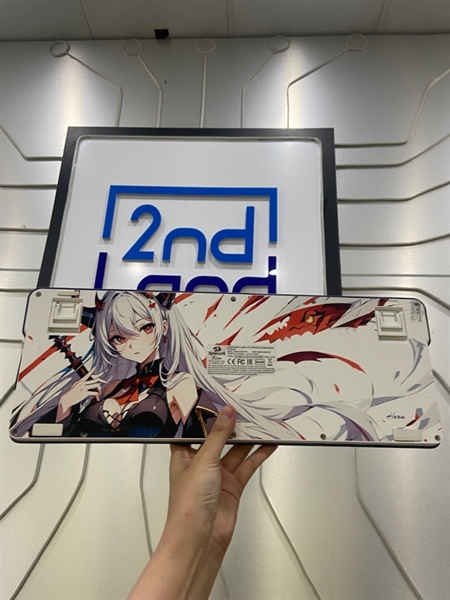 Bàn phím Redragon EISA K686 PRO SE - 3 Mode kết nối - Màu xanh - Ngoại hình: 98% - Kèm receiver 1