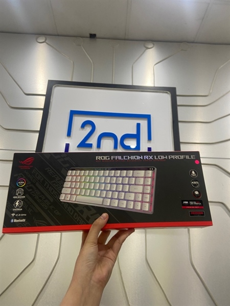 Bàn phím Rog falchion RX Low Profile - Màu trắng - Openbox 3