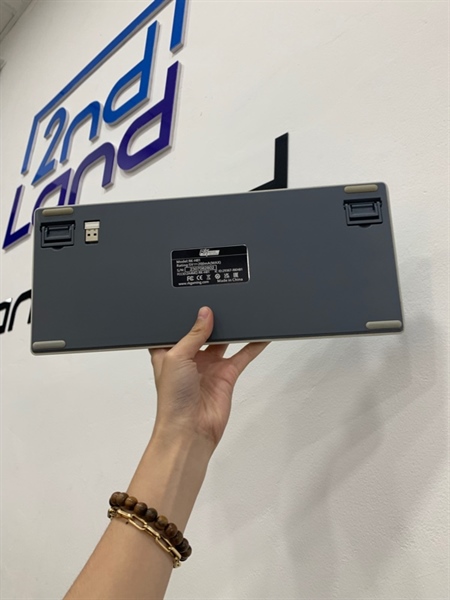 Bàn phím Royal Kluage RK-H81 - 3 mode - Màu trắng - Ngoại hình: 98% - Body 2