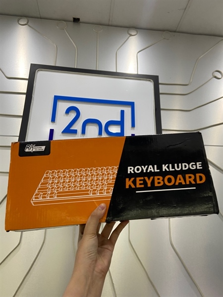 Bàn phím Royal Kludge RK71 RGB - 2 Mode ( Bluetooth - dây ) - Màu đen - Ngoại hình: 98% - Kèm Box + dây kết nối