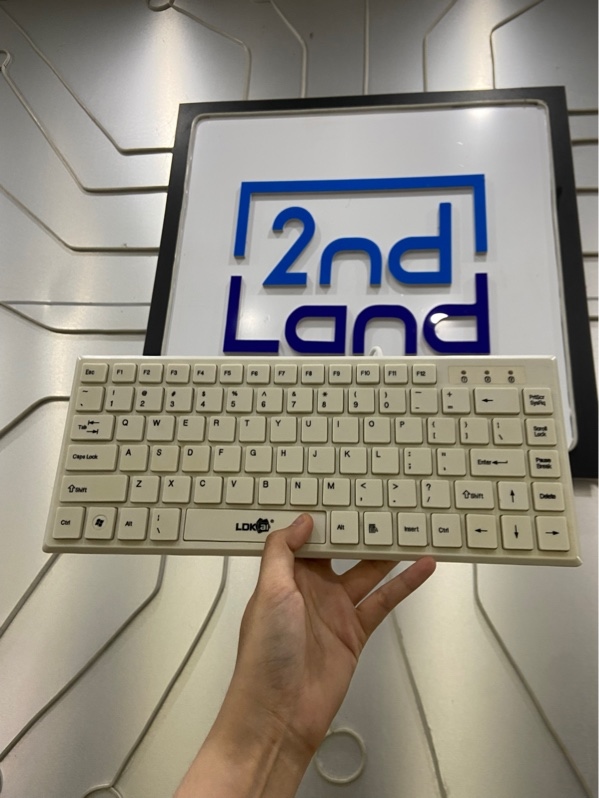 Bàn phím Sidotech XKB-02 - Màu trắng - Màu trắng - Ngoại hình: 97% - Body