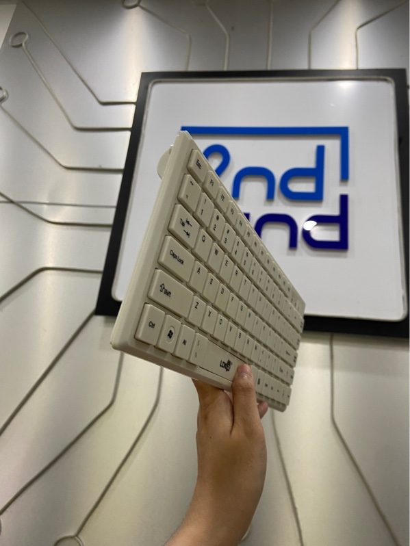 Bàn phím Sidotech XKB-02 - Màu trắng - Màu trắng - Ngoại hình: 97% - Body