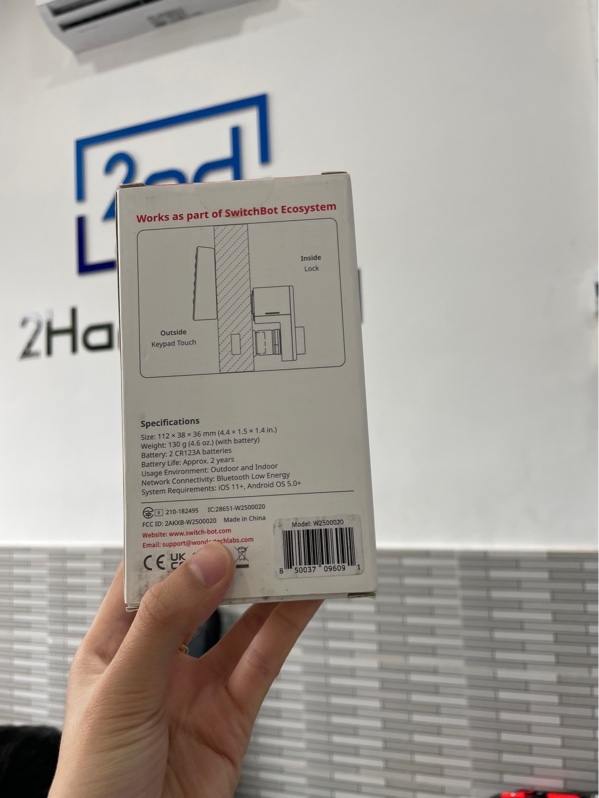 Bàn phím số thông minh – SwitchBot Keypad - Màu đen - Newseal
