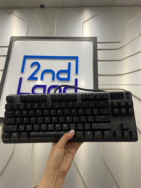 Bàn phím Steelseries Apex 7 TKL - Red switch - 1 Mode dây - Màu đen - Ngoại hình: 98% - Kèm kê tay