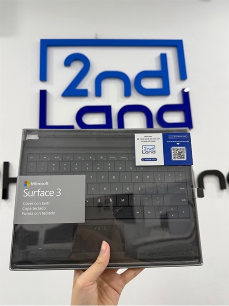 Bàn phím Surface 3 - Màu xanh đen - Ngoại hình 98% - FullBox