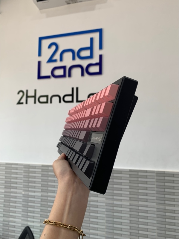 Bàn phím Titan Elite T87 - 3 mod - Màu hồng đen - Ngoại hình: 98% - Fullbox