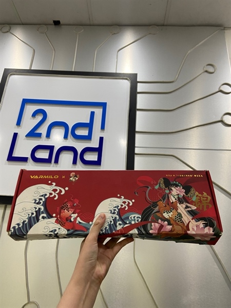 Bàn phím Varmilo Miya 68 Pro Koi - 1 Mode dây - Brown Switch - Màu đỏ - Ngoại hình: 98% - Kèm Box + dây