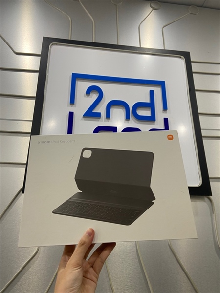 Bàn phím Xiaomi Pad Keyboard - Màu đen - Ngoại hình: 97% - Bong da 2 chỗ - FullBox
