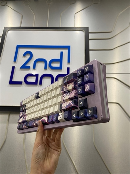 Bàn phím Xinmeng M71 - 3 Mode - Full nhôm - Màu tím - Ngoại hình: 97% - Thay keycap - Body 1