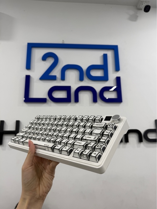 Bàn phím Xinmeng M75 Pro - 3 mode - Màu trắng - Ngoại hình 97% - có hotswap , trầy xước - Kèm reciver
