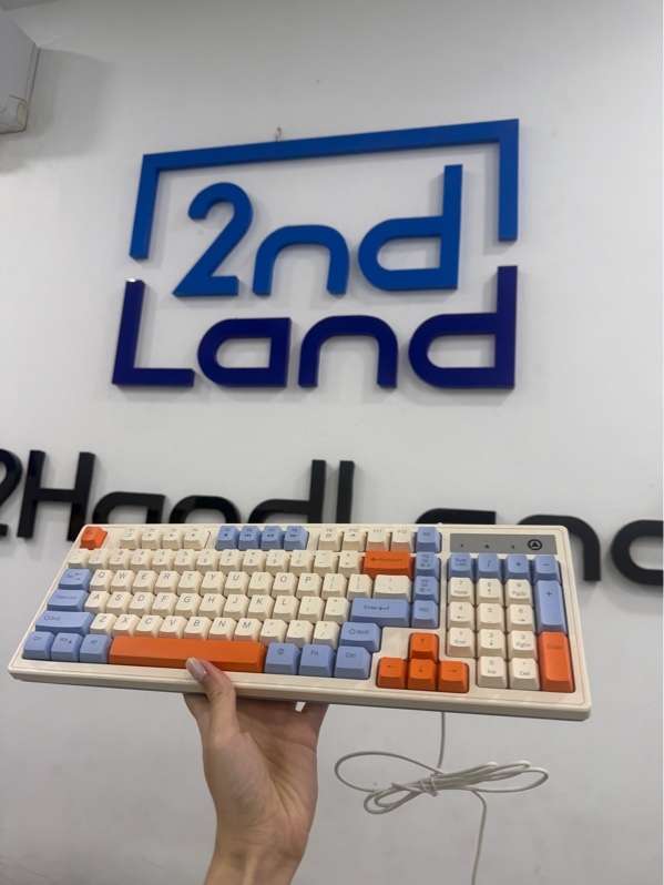 Bàn Phím Yindiao K800 - Mode USB - Màu kem - Ngoại hình 98% - Body