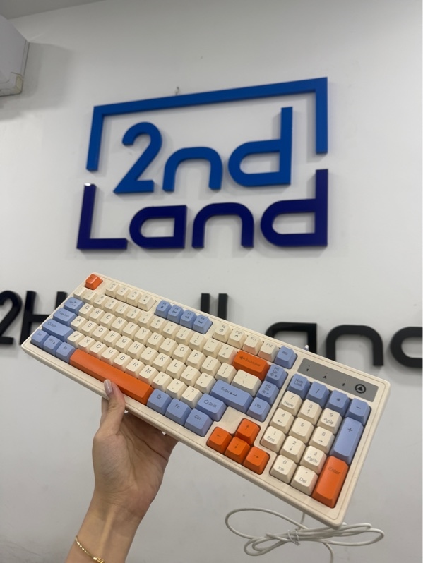 Bàn Phím Yindiao K800 - Mode USB - Màu kem - Ngoại hình 98% - Body