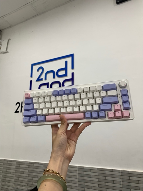 Bàn phím Zifrient ZA68 - 1 mod dây - Màu tím - Ngoại hình: 98% - Fullbox