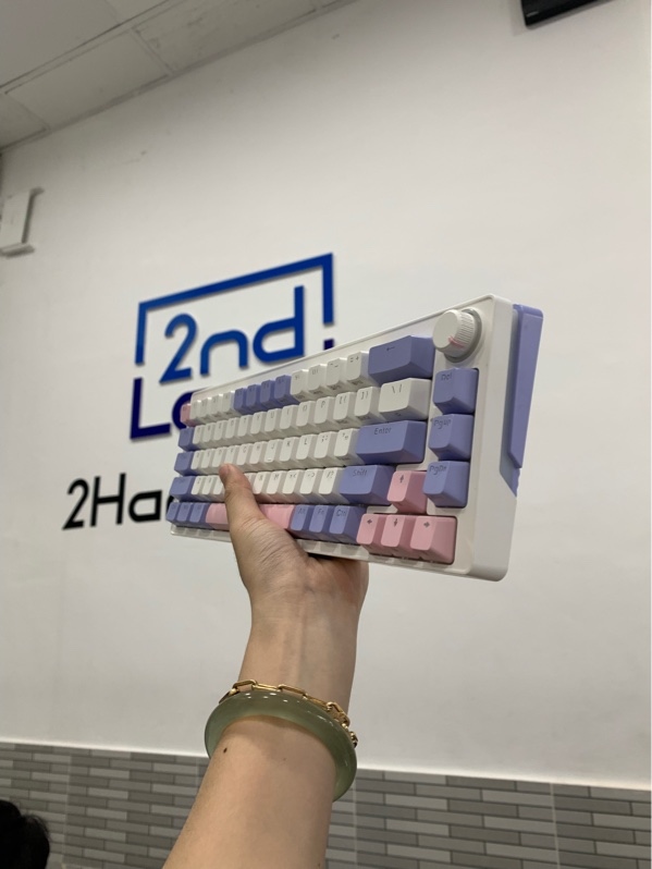 Bàn phím Zifrient ZA68 - 1 mod dây - Màu tím - Ngoại hình: 98% - Fullbox