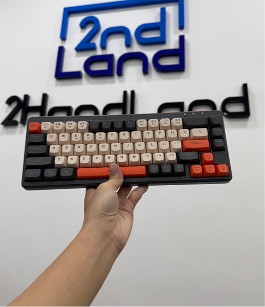 Bàn phím Ziyoulang Freewolf M68 - 3 mode - Màu xám cam - Ngoại hình 99% - Box