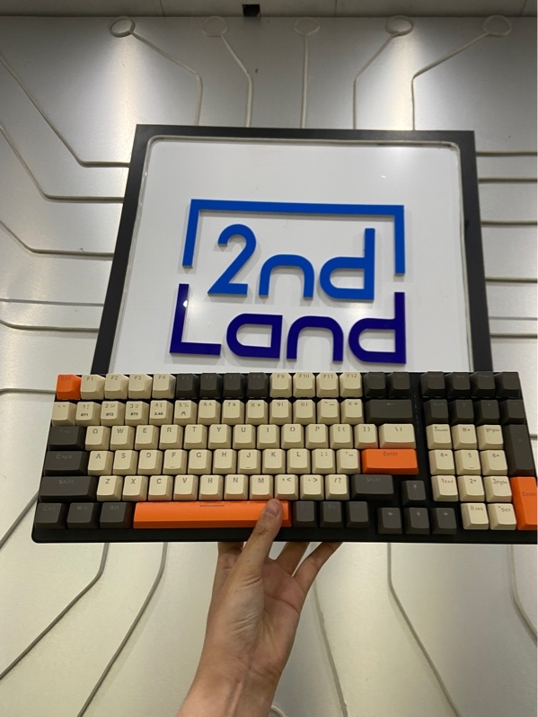 Bàn Phím Ziyoulang K6 - Red switch - Led rgb - 3 Mode - Màu đen cam - Ngoại hình: 98% - FullBox